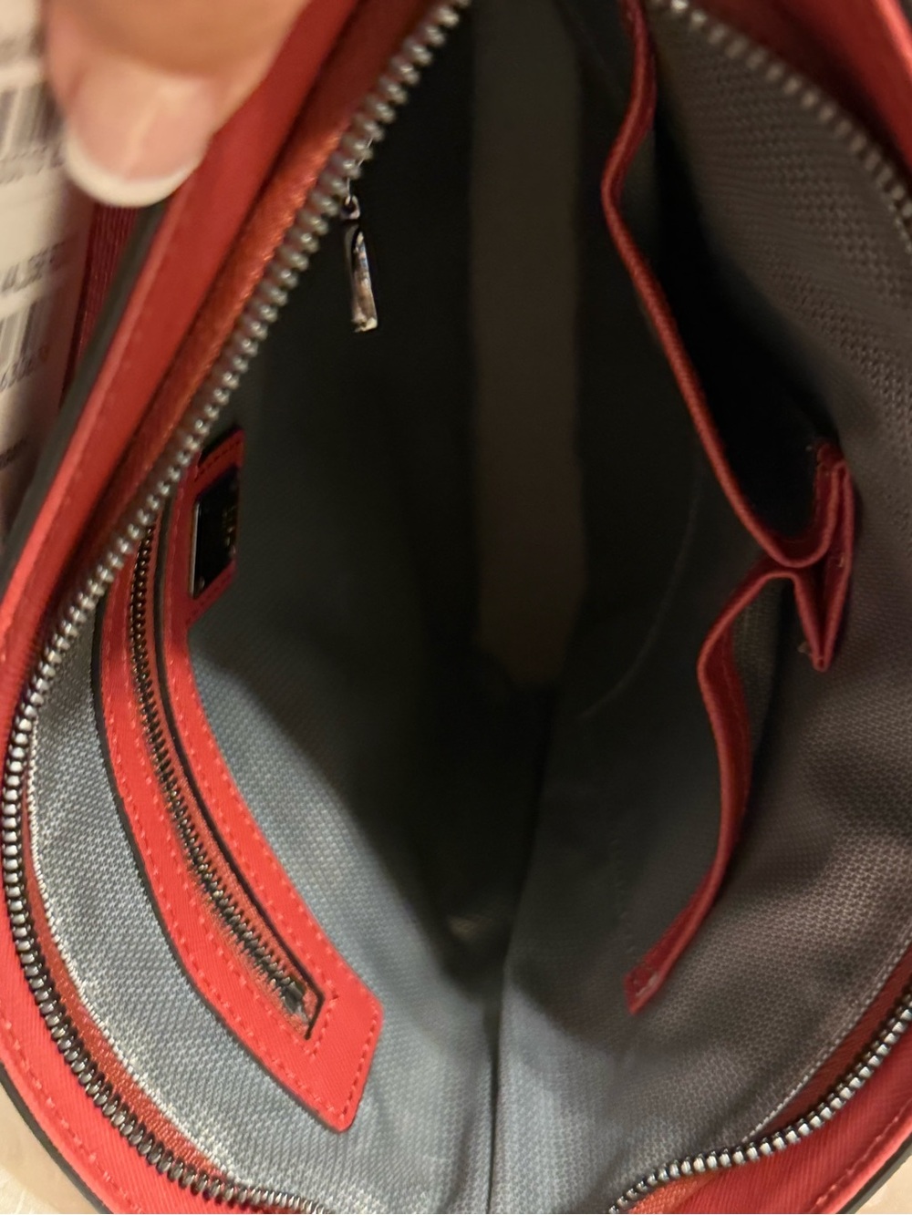 MCM Red Crossbody Shoulder Bag - Picture 5 of 5